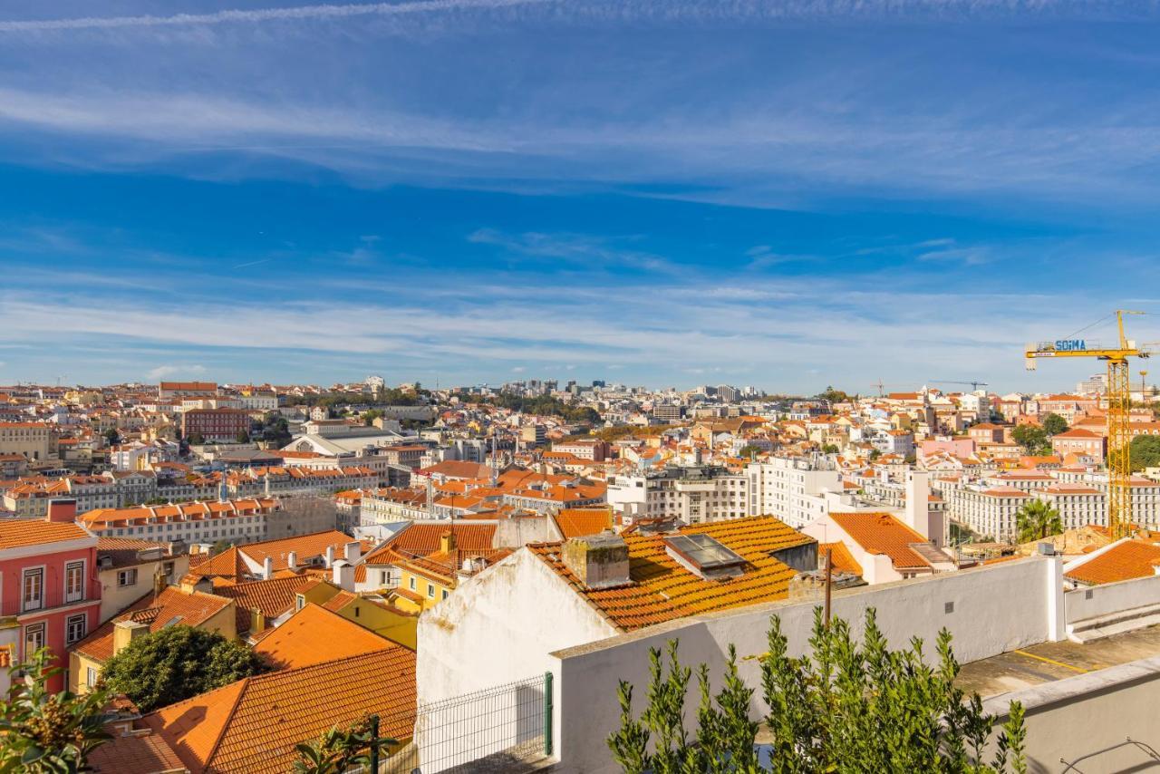 Castelo Design Aparment W/ Balcony & Super View By Lovelystay Lisbon Luaran gambar