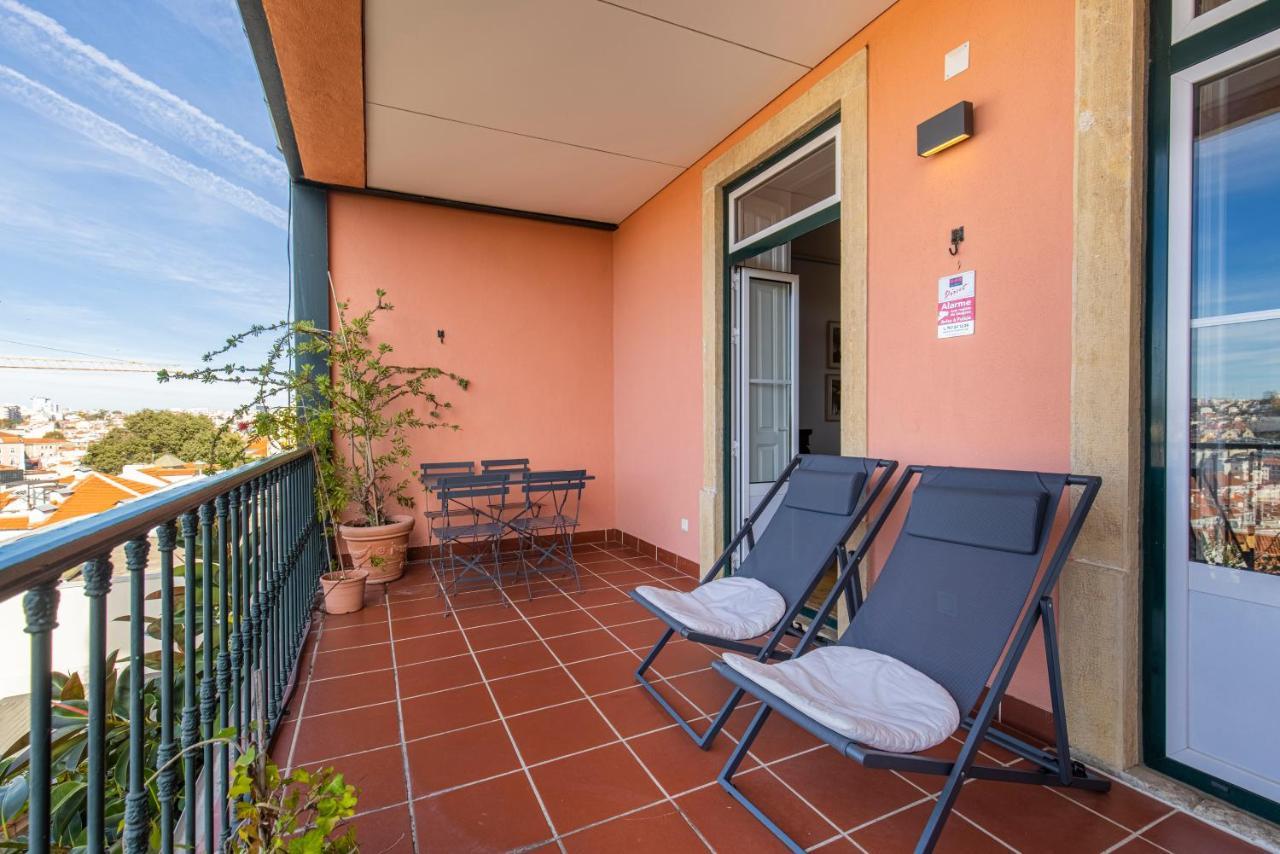 Castelo Design Aparment W/ Balcony & Super View By Lovelystay Lisbon Luaran gambar